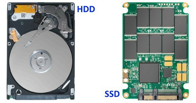 HDD vs SSD